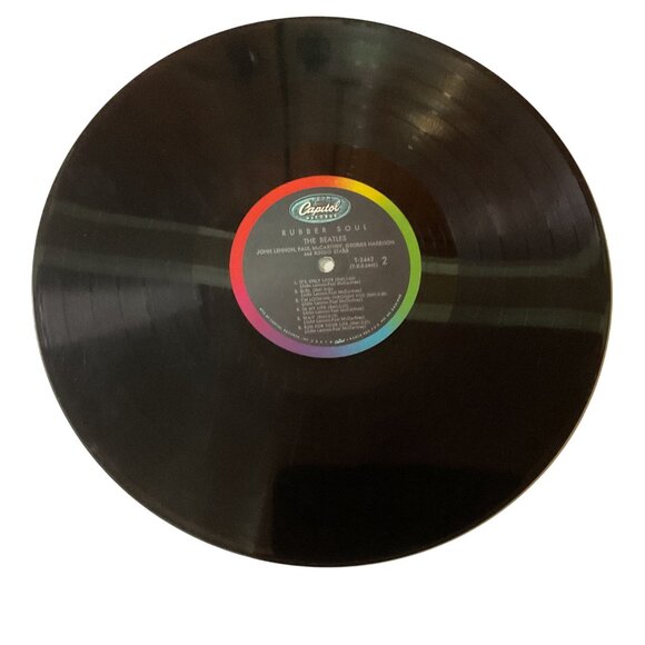 The Beatles "Rubber Soul" 12" Vinyl LP Record - Capitol Promotional Sample 1964 - Picture 5 of 9
